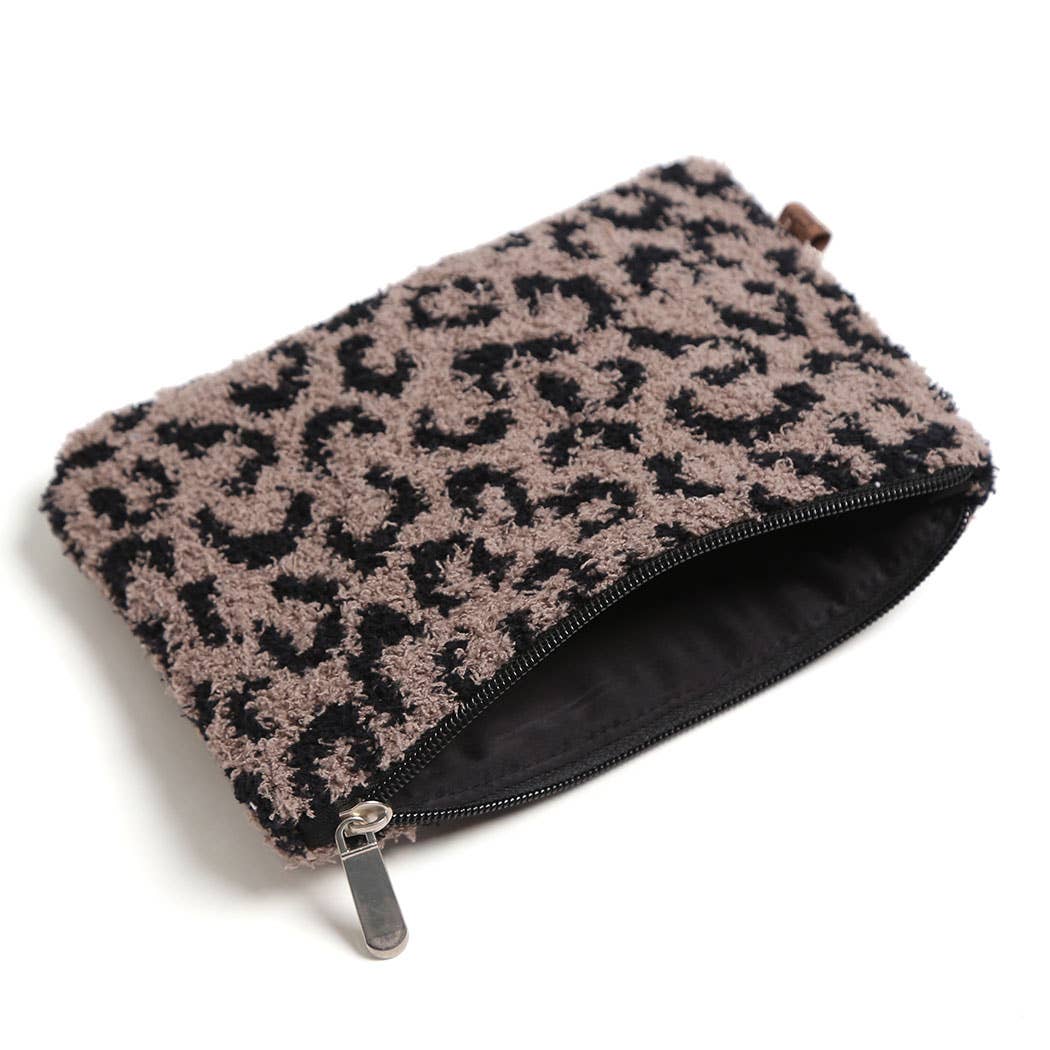 Leopard Print Travel Pouch