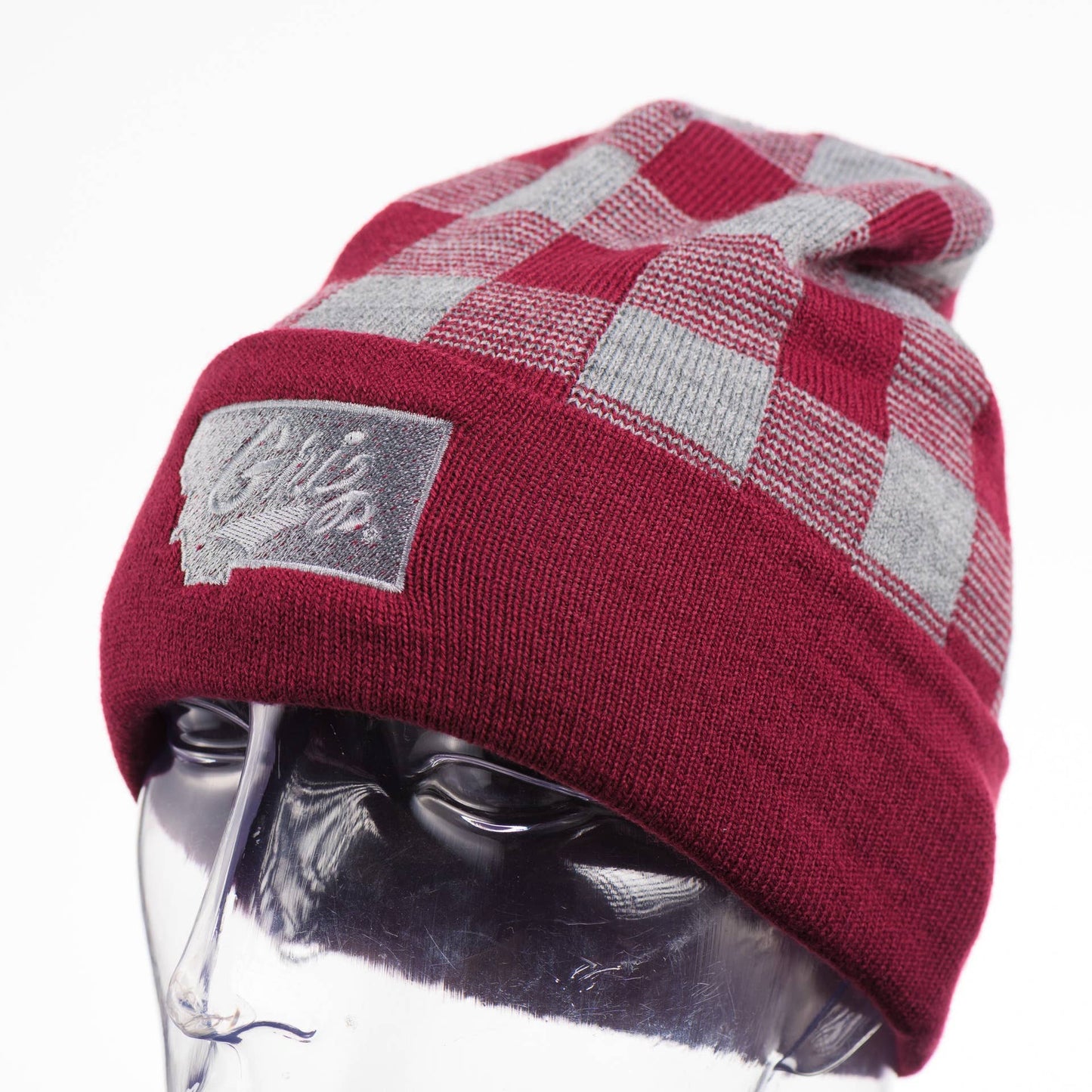 Griz Plaid Beanie