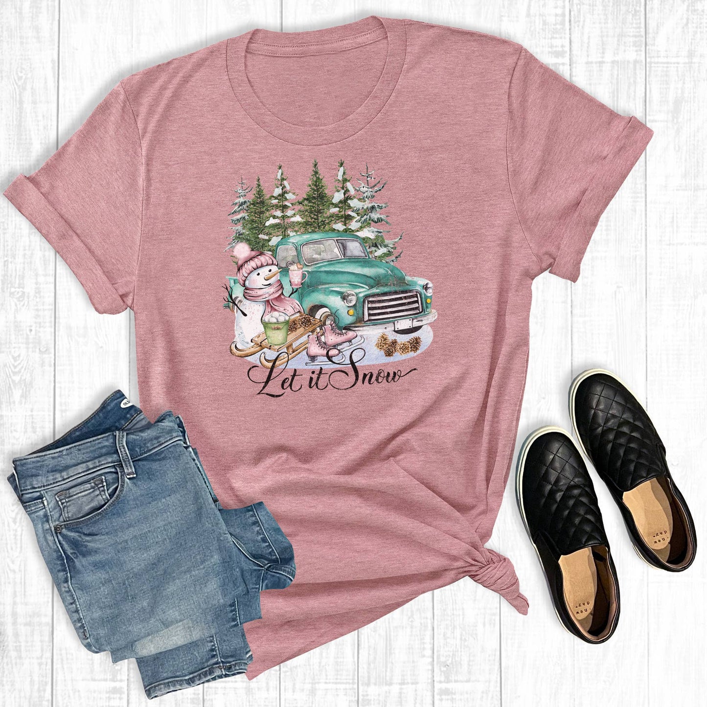 Let It Snow Truck Shirt