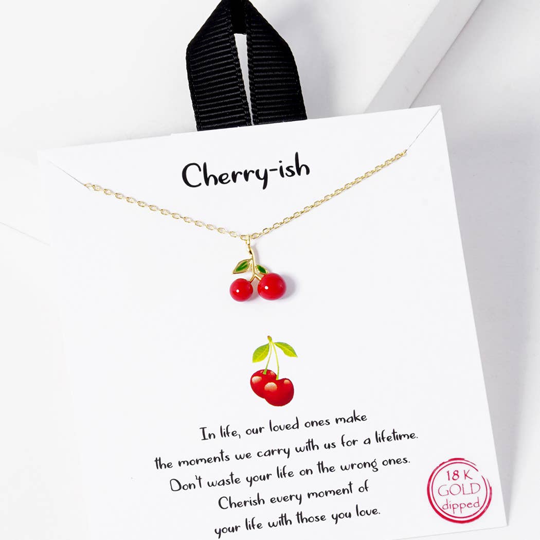 Cherry Necklace