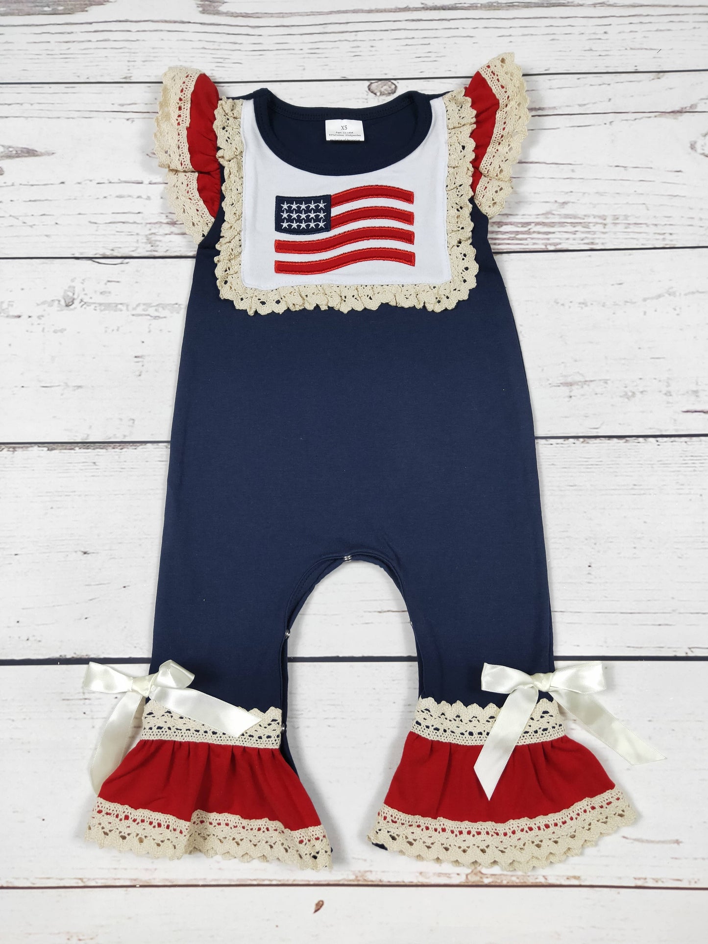 Baby Patriotic Romper