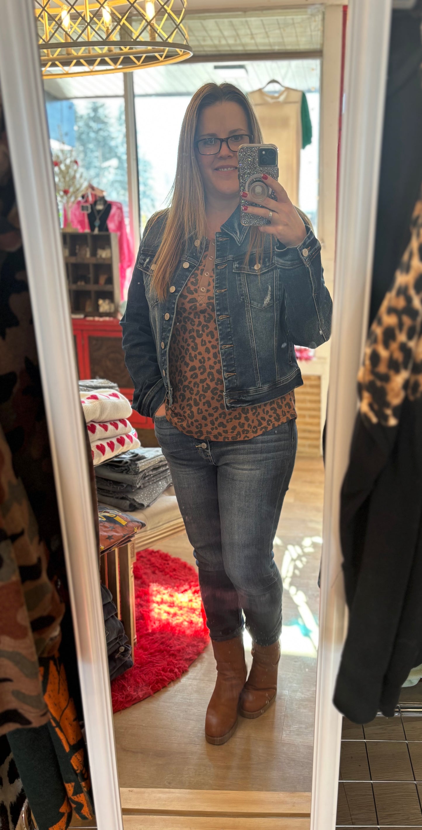 Judy Blue Classic Denim Destroy Jacket