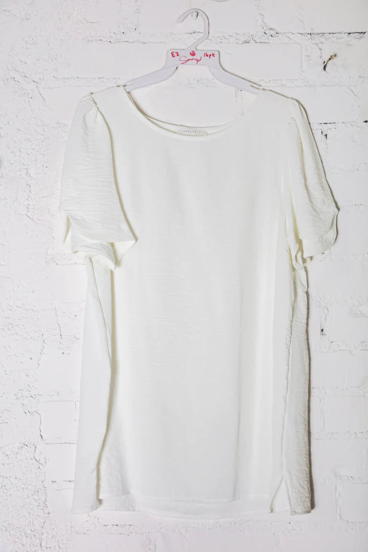 Ivory Woven Top
