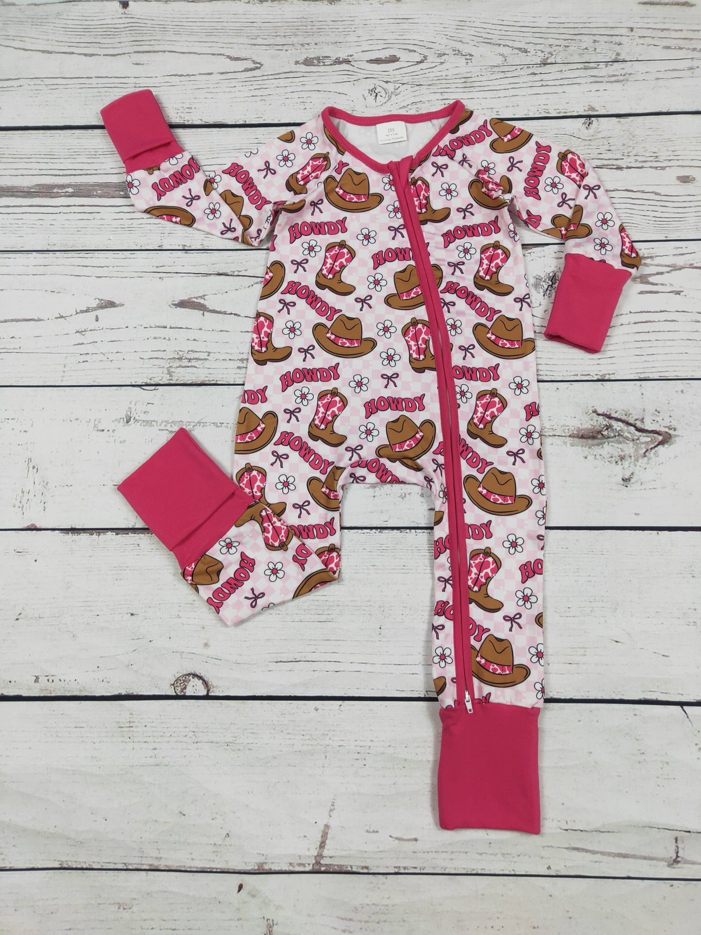 Baby Western Sleeper - Pink