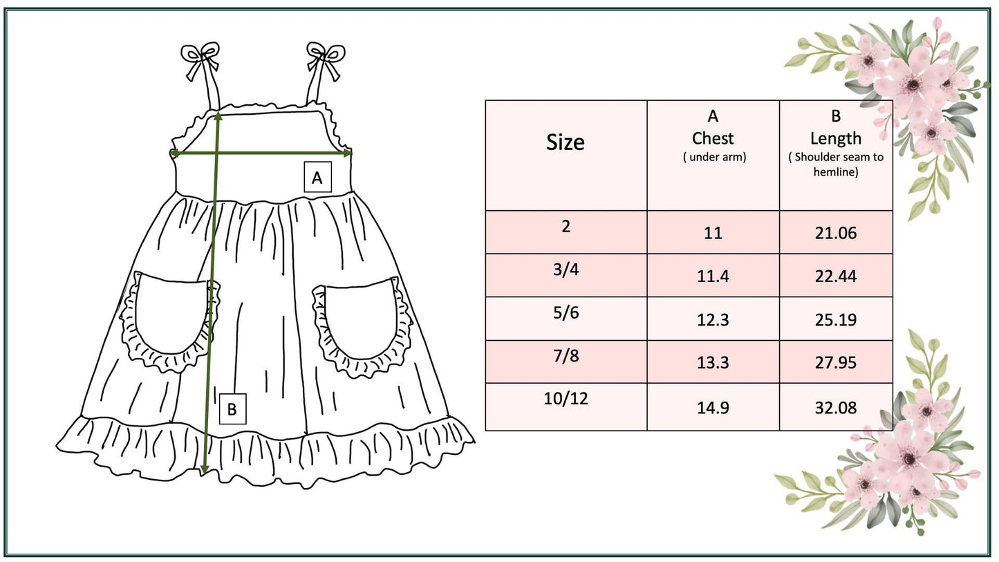 Girls Mint Gingham Ruffle Dress