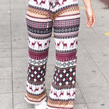 Holiday Print Hacci Bottoms