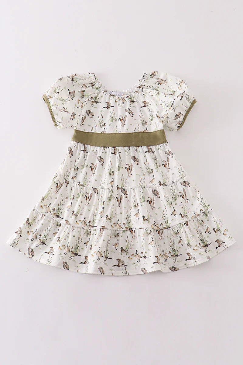 Sage Duck Dress