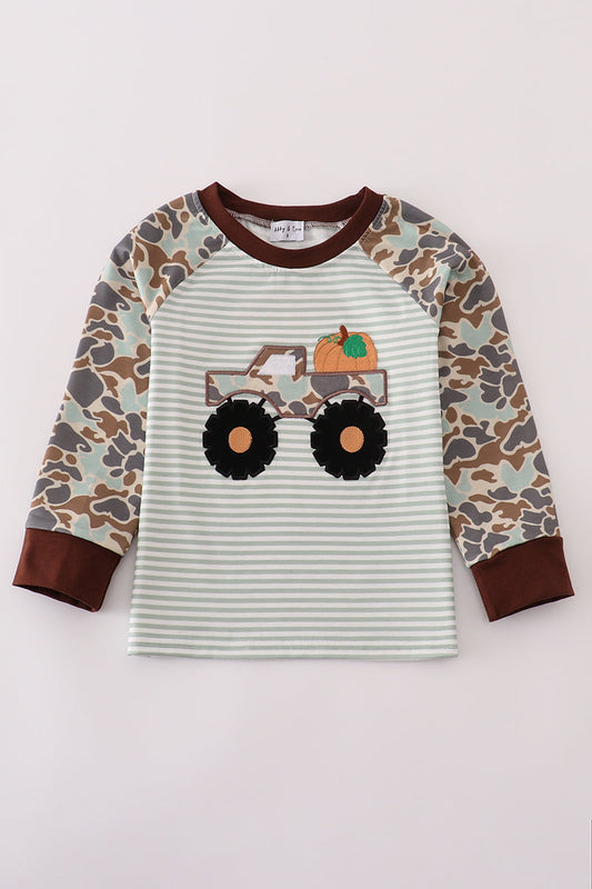 Camo Pumpkin Top