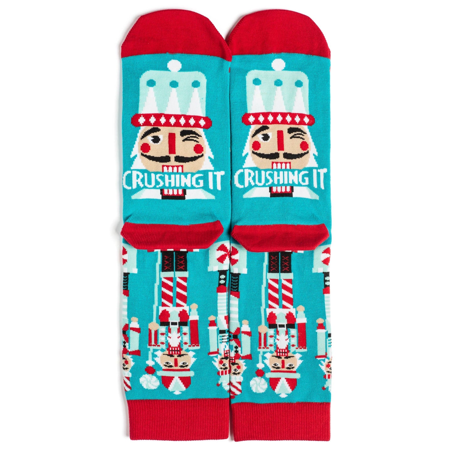Crushing It Nutcracker Christmas Socks