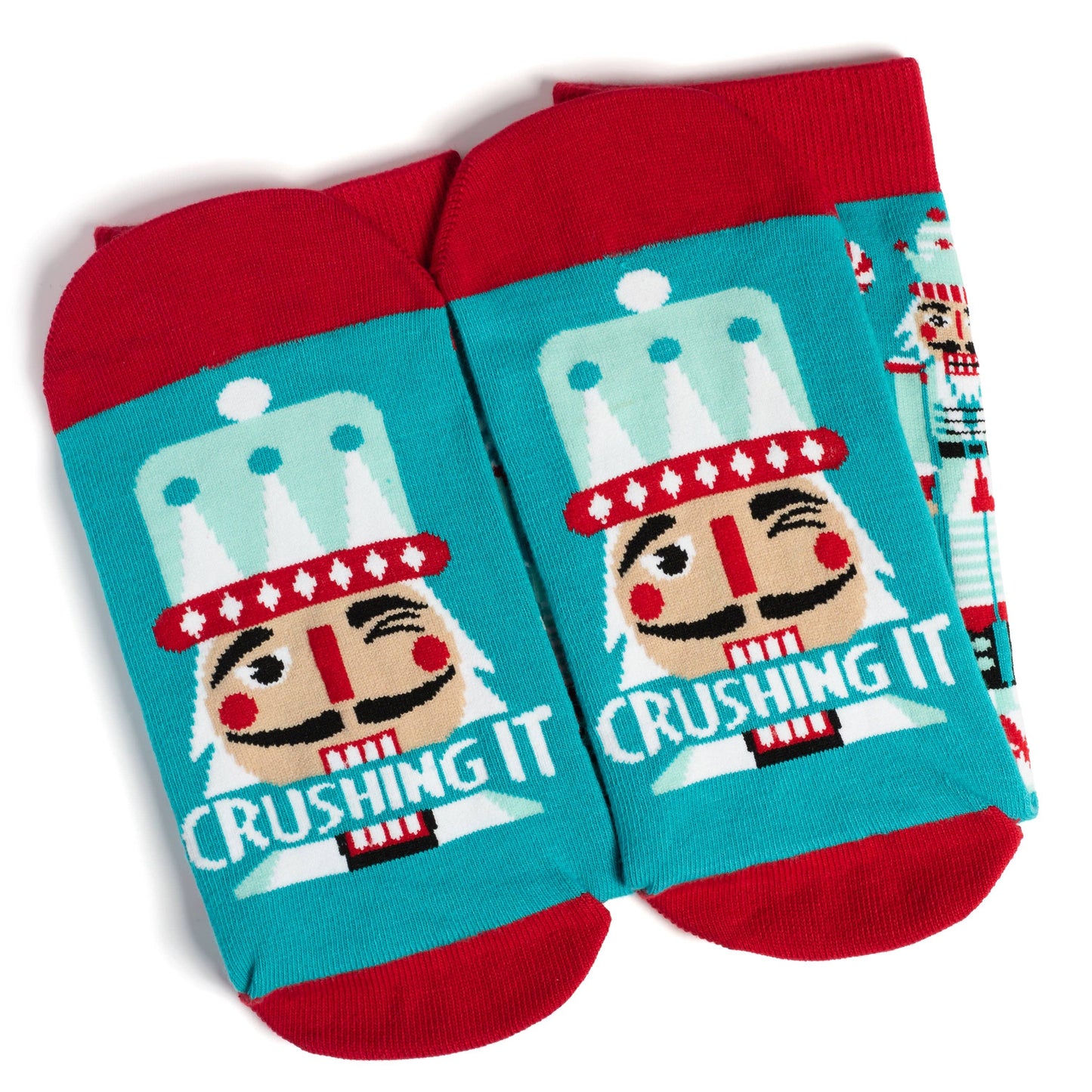 Crushing It Nutcracker Christmas Socks