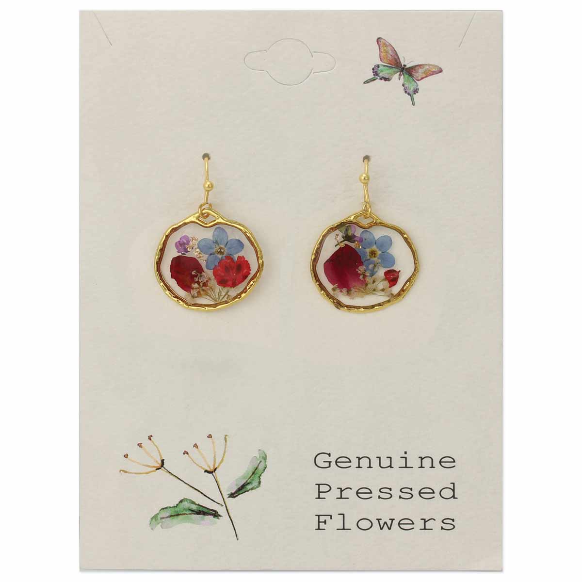 Cottage Dried Flower Earrings