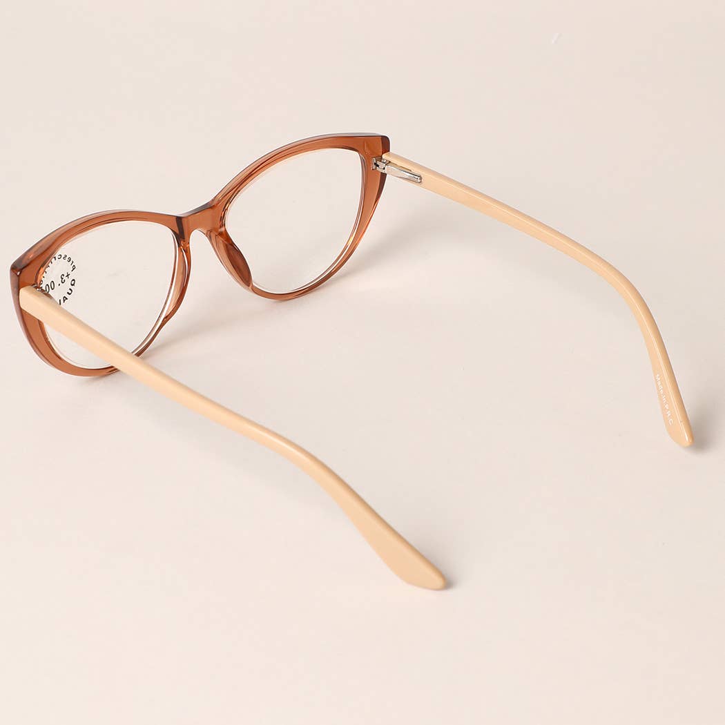 Multicolor Cat Eye Reading Glasses