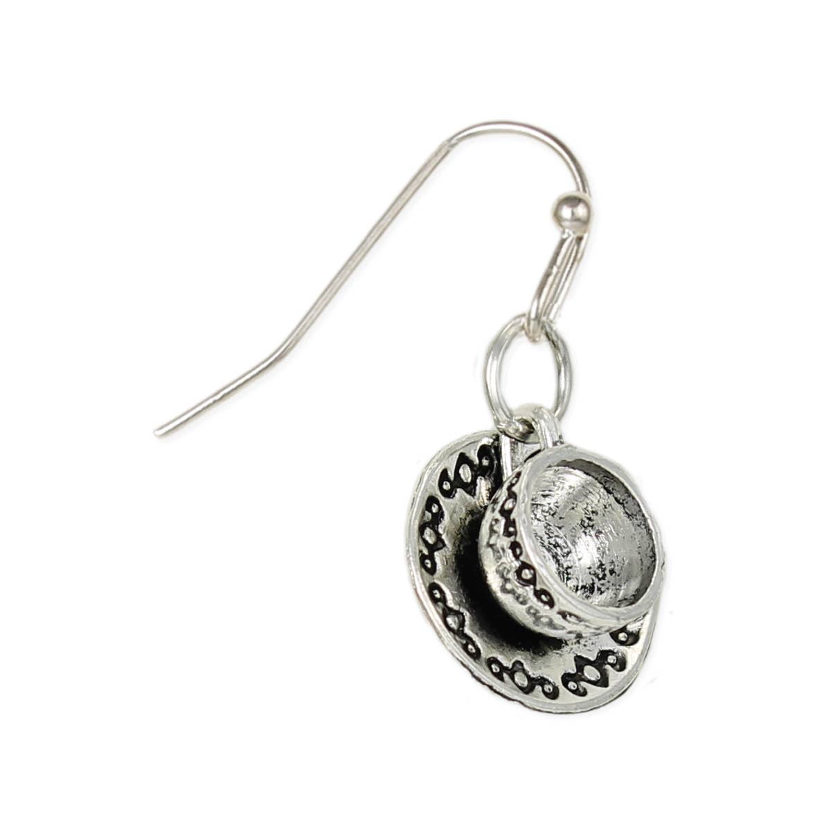 Silver Tea Cup Earrings