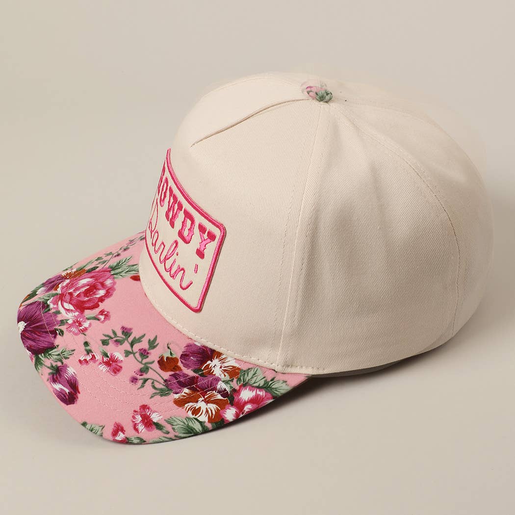HOWDY Darlin' Floral Hat