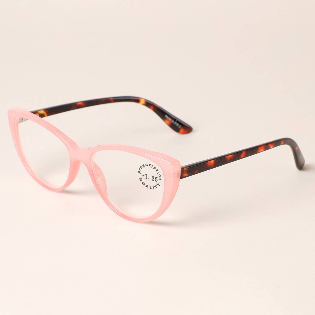 Multicolor Cat Eye Reading Glasses