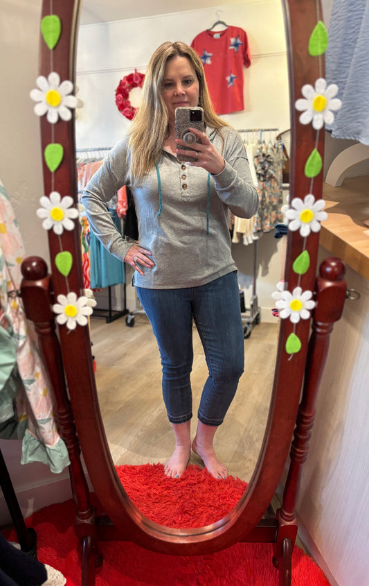 Judy Blue HW Pull-on Capris