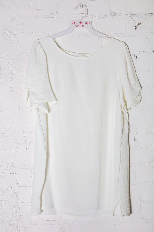 Ivory Woven Top