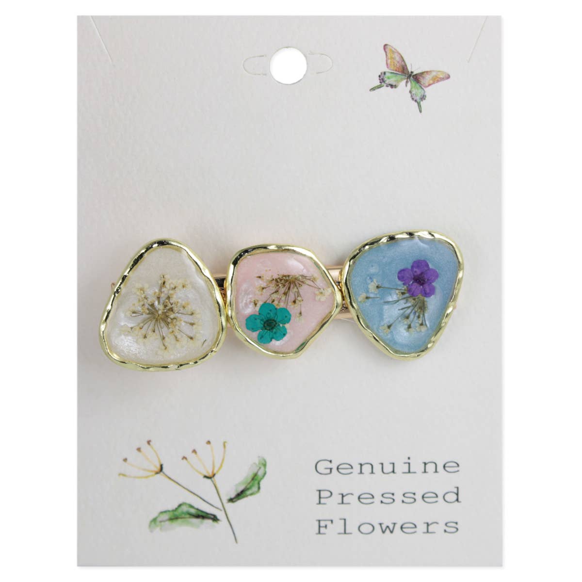 Dried Flower Barrette