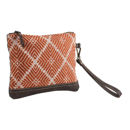 Canvas Wristlet Bag