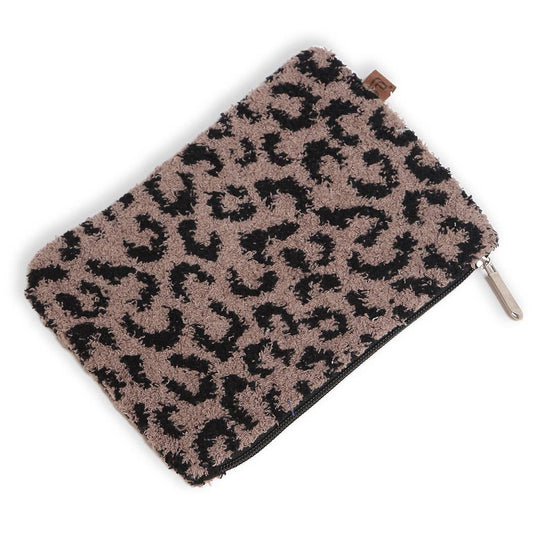 Leopard Print Travel Pouch
