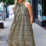 Gold and Black Holiday Dress