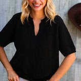 Black Sweater Top