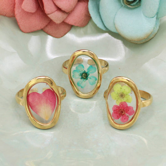 Dried Flower Rings