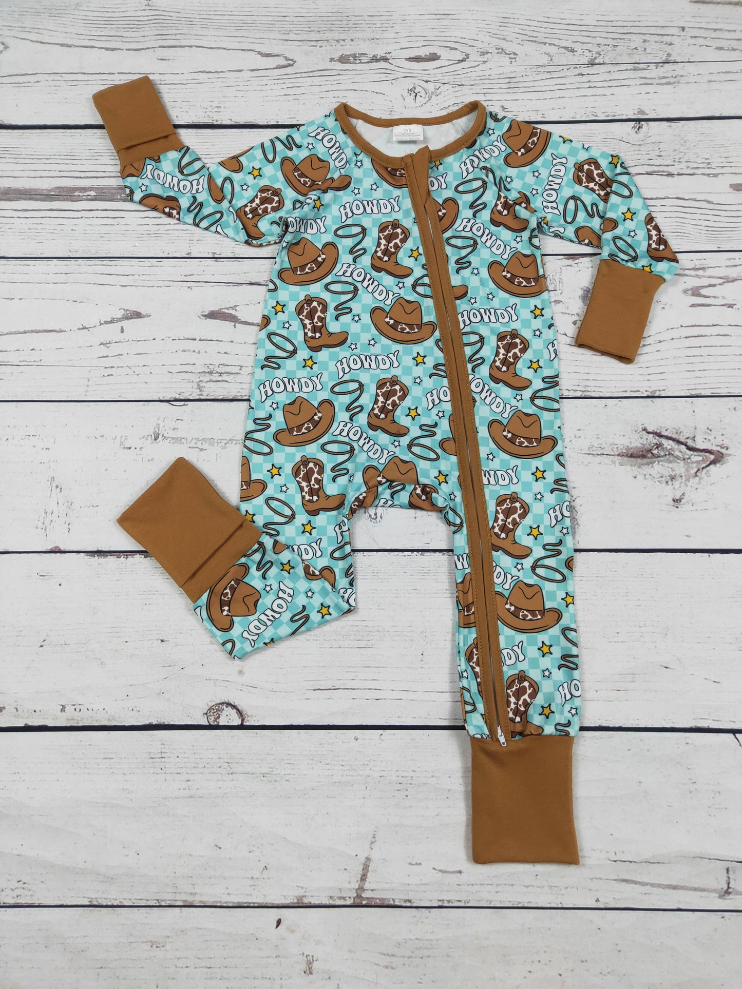 Baby Western Sleeper - Teal