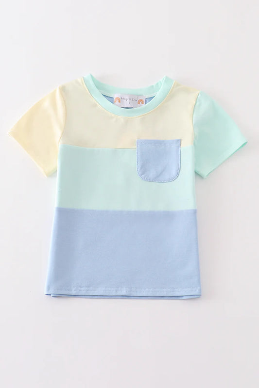 Kids Yellow and Blue Top
