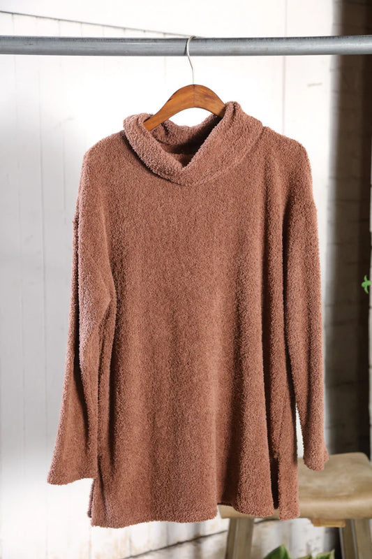 Mocha Turtle Neck Sweater