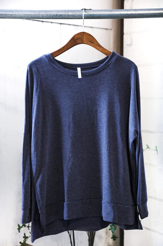 A Blue Cozy Pullover